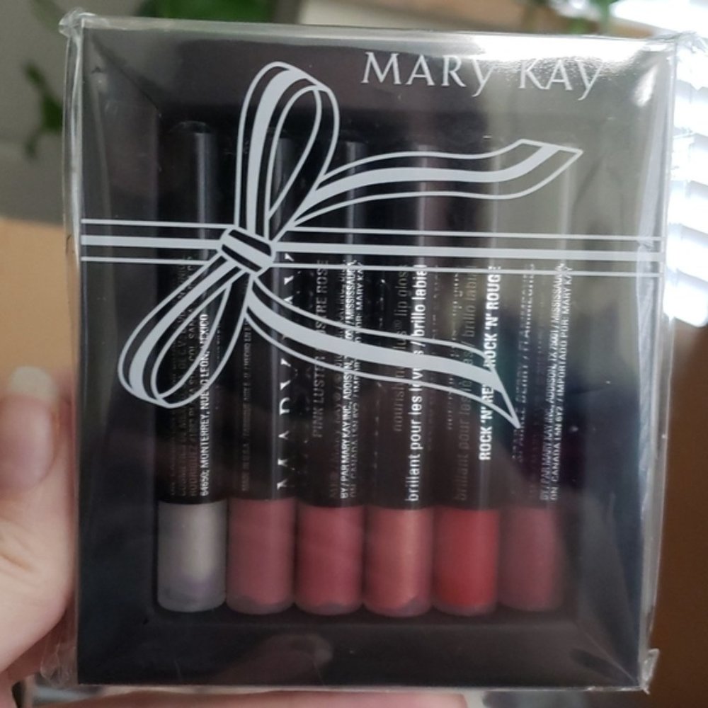 Mary Kay mini nourishine plus lip gloss set